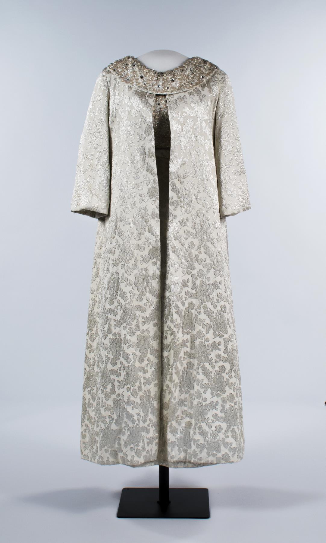 Image of Seafair Queen dress and coat ensemble, 1968